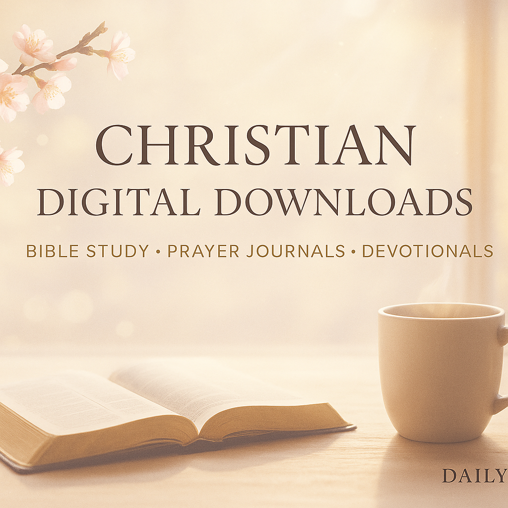 4 Downloadable Christian walk resources Bundle