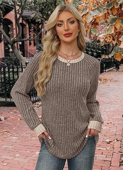 Long sleeved shirt, lightweight sweater, autumn