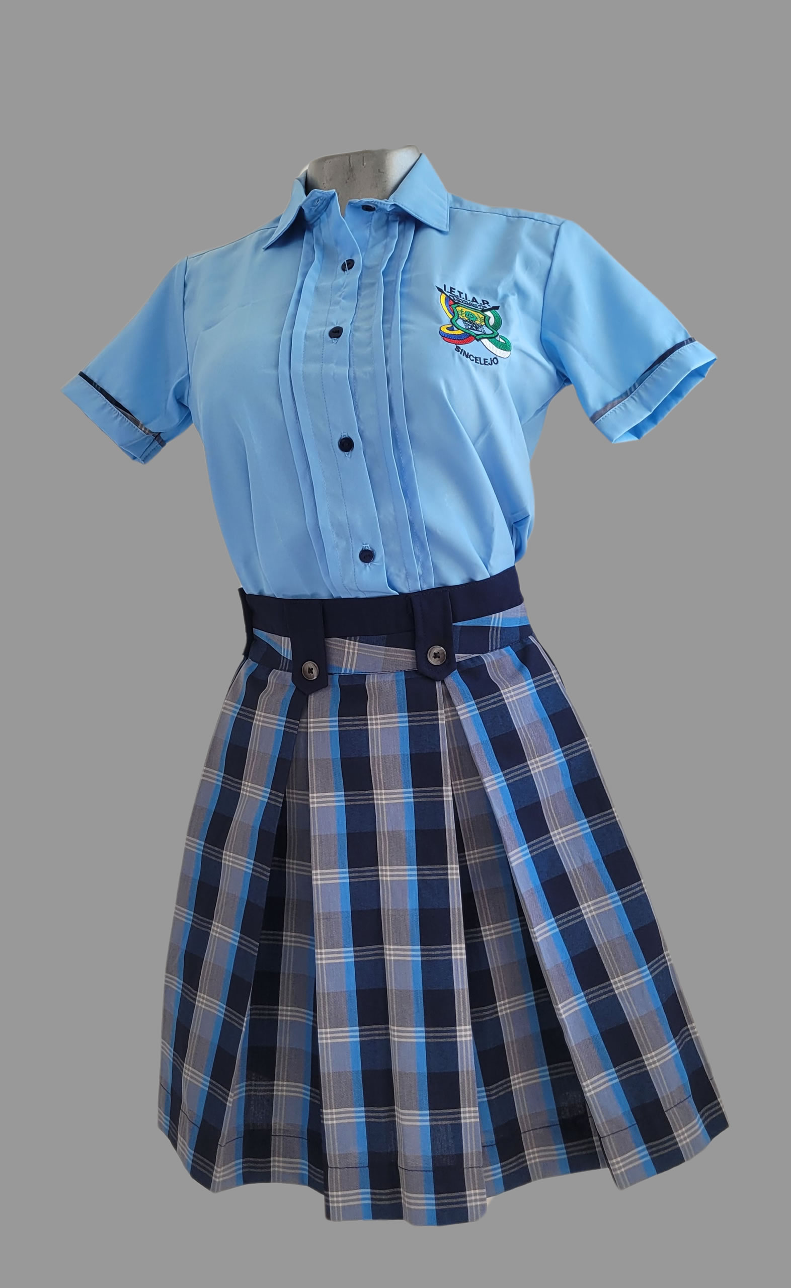 Uniforme feminino completo