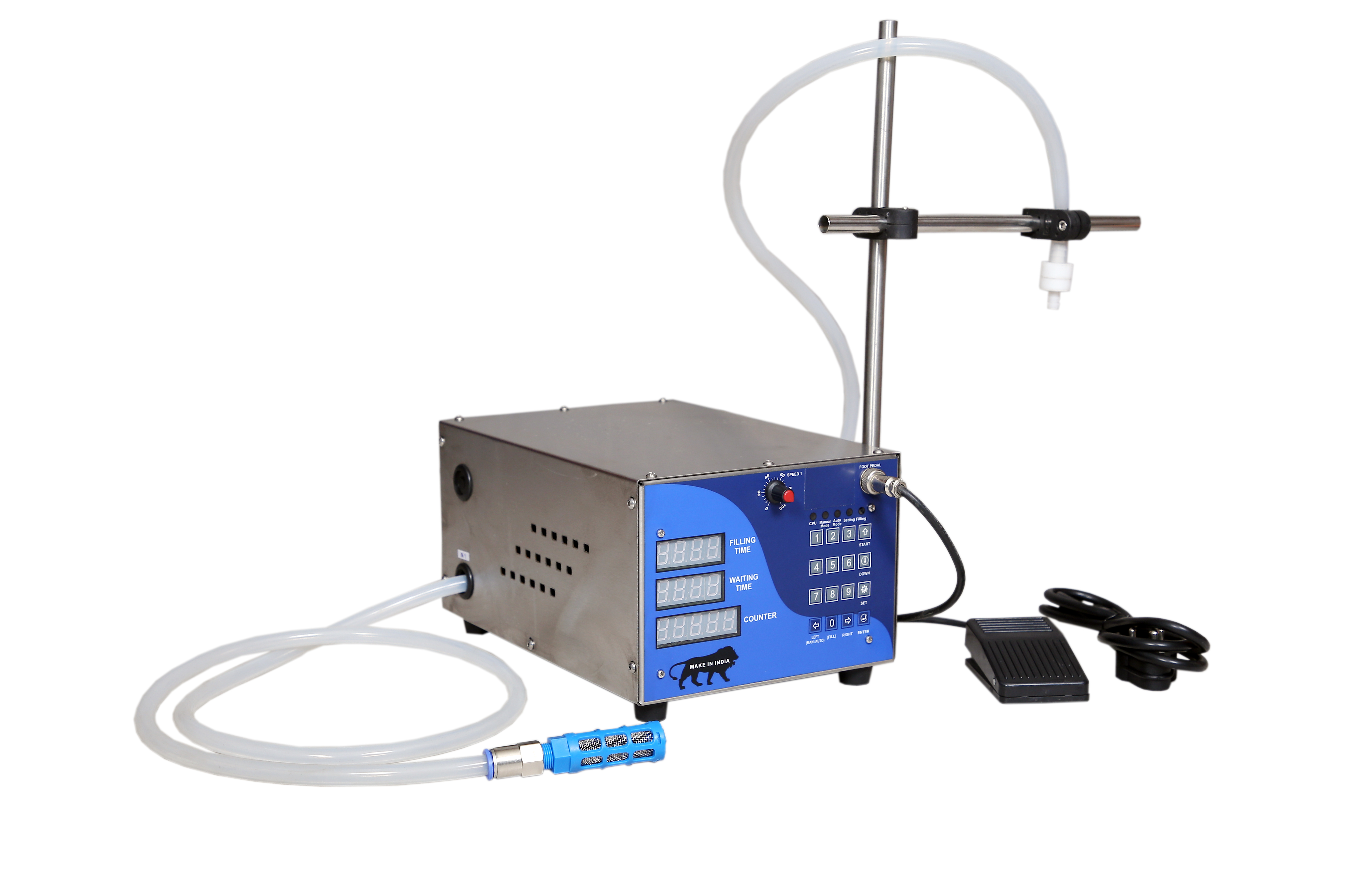 Made In India. Single Head 4 Litre per minute Automatic Liquid Filling Machine 