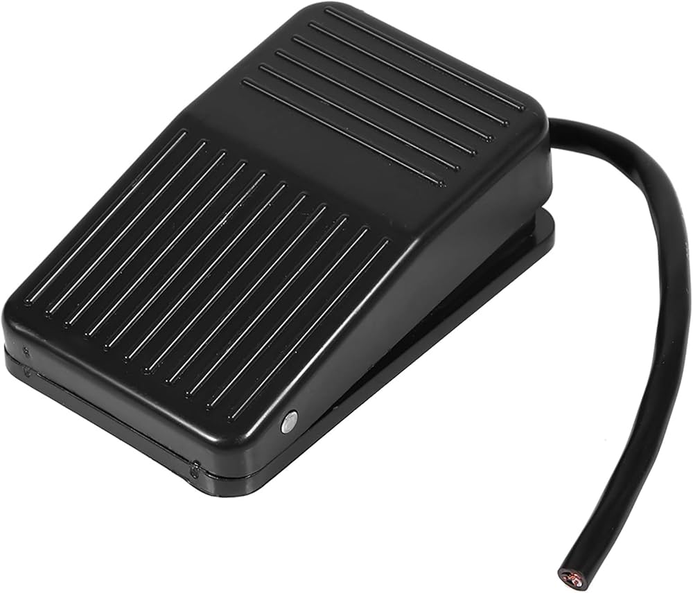 Industrial Foot Pedal Switch with 1.2 meter wire & connector