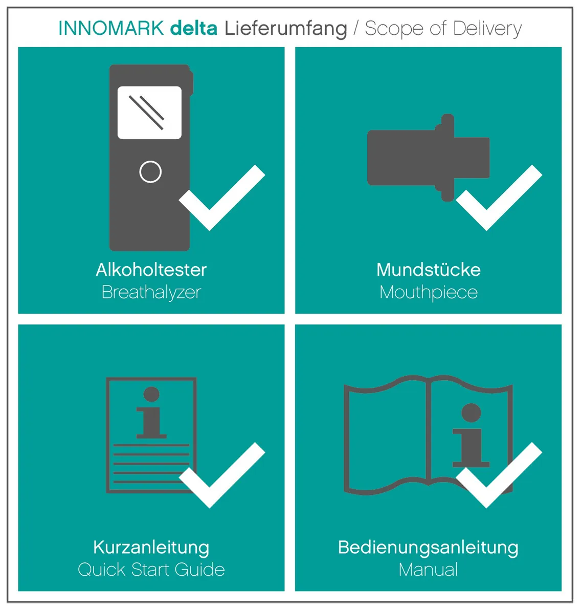 INNOMARK delta Alkotester