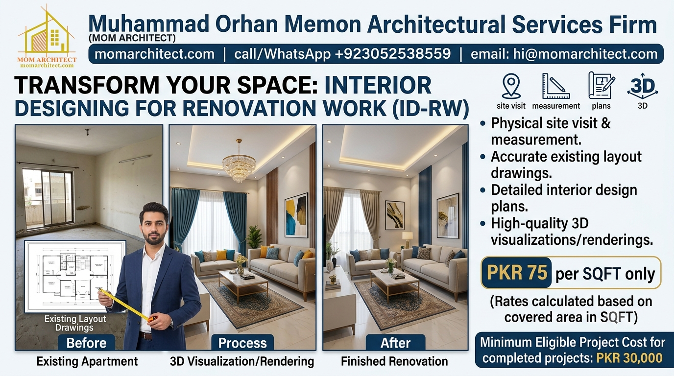 Interior Design for Renovation Work