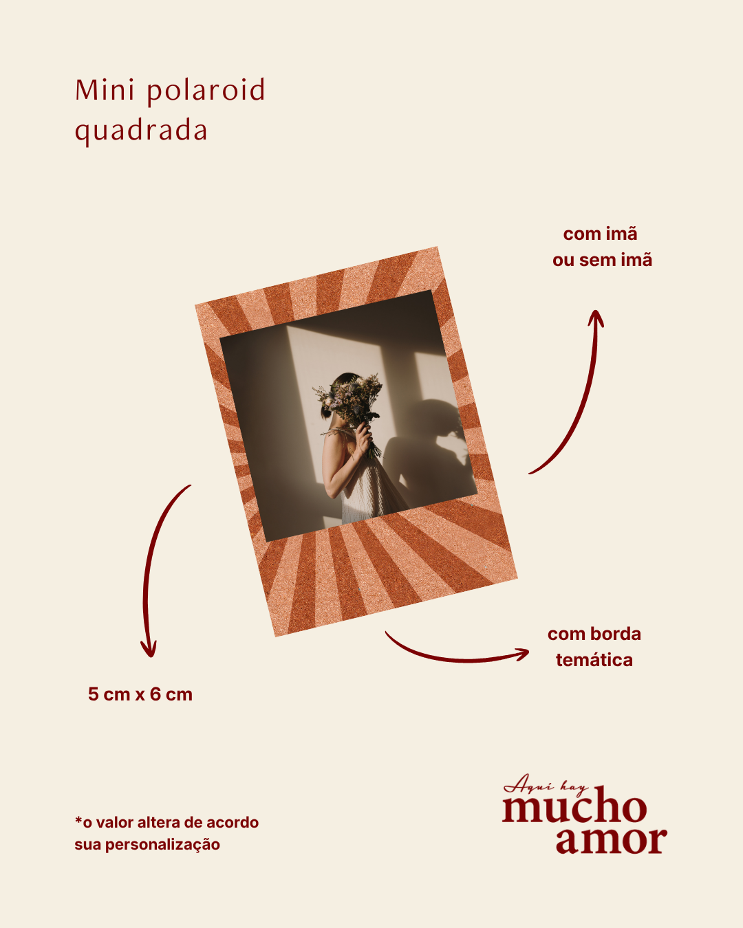 Mini Polaroid Quadrada