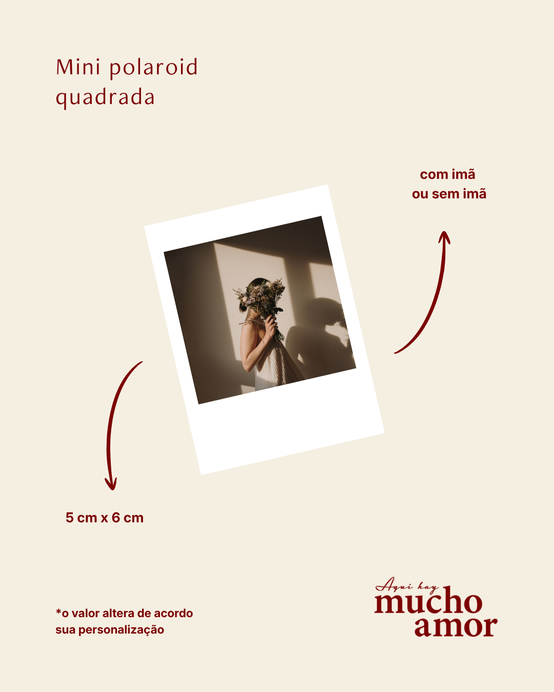 Mini Polaroid Quadrada