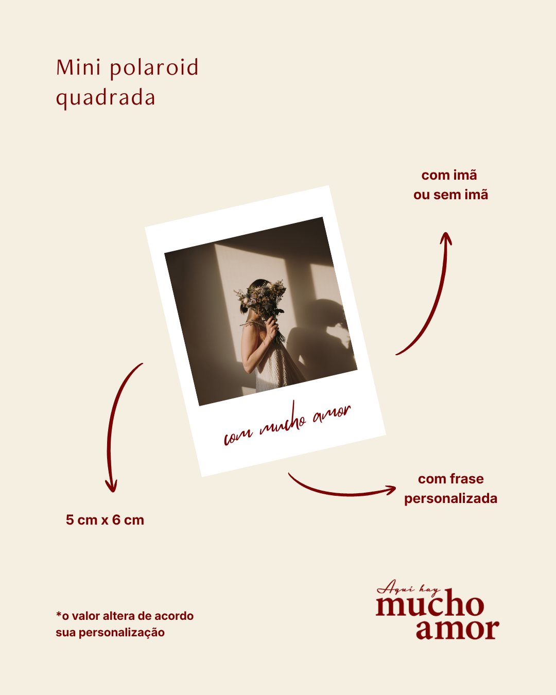 Mini Polaroid Quadrada