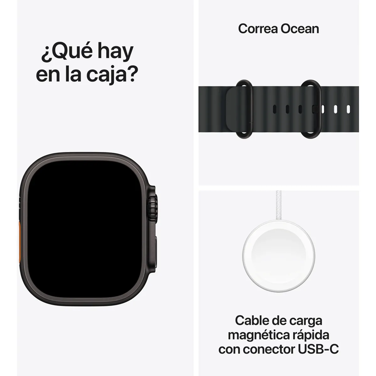 Apple Watch Ultra 2 Gps + Cellular 49mm/negro - Correa Ocean