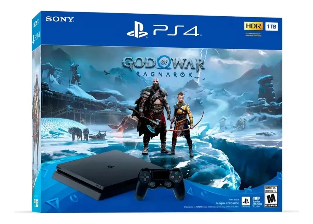PS4 SLIM 1TB GOD OF WAR