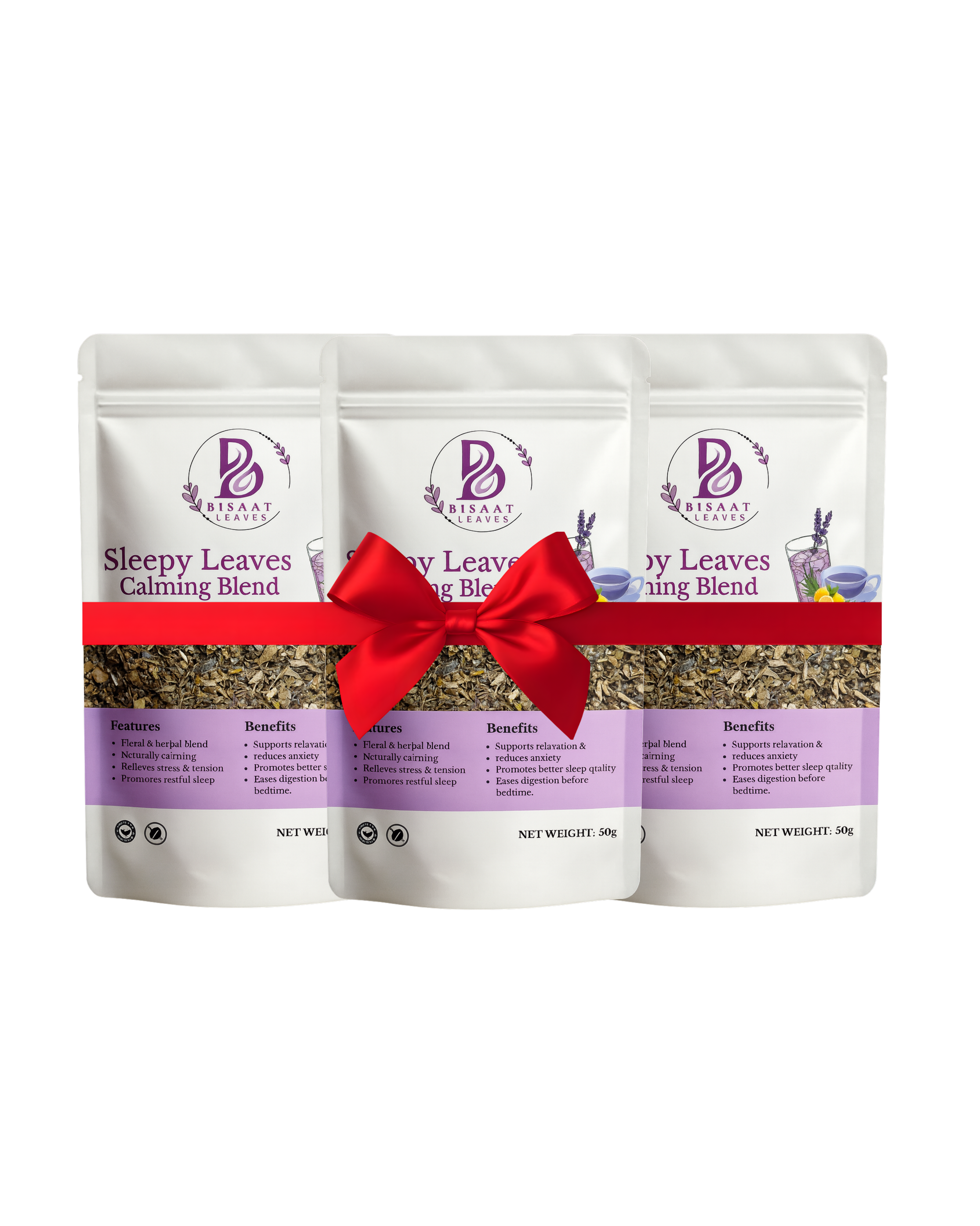 Sleepy Leaves pack of 3