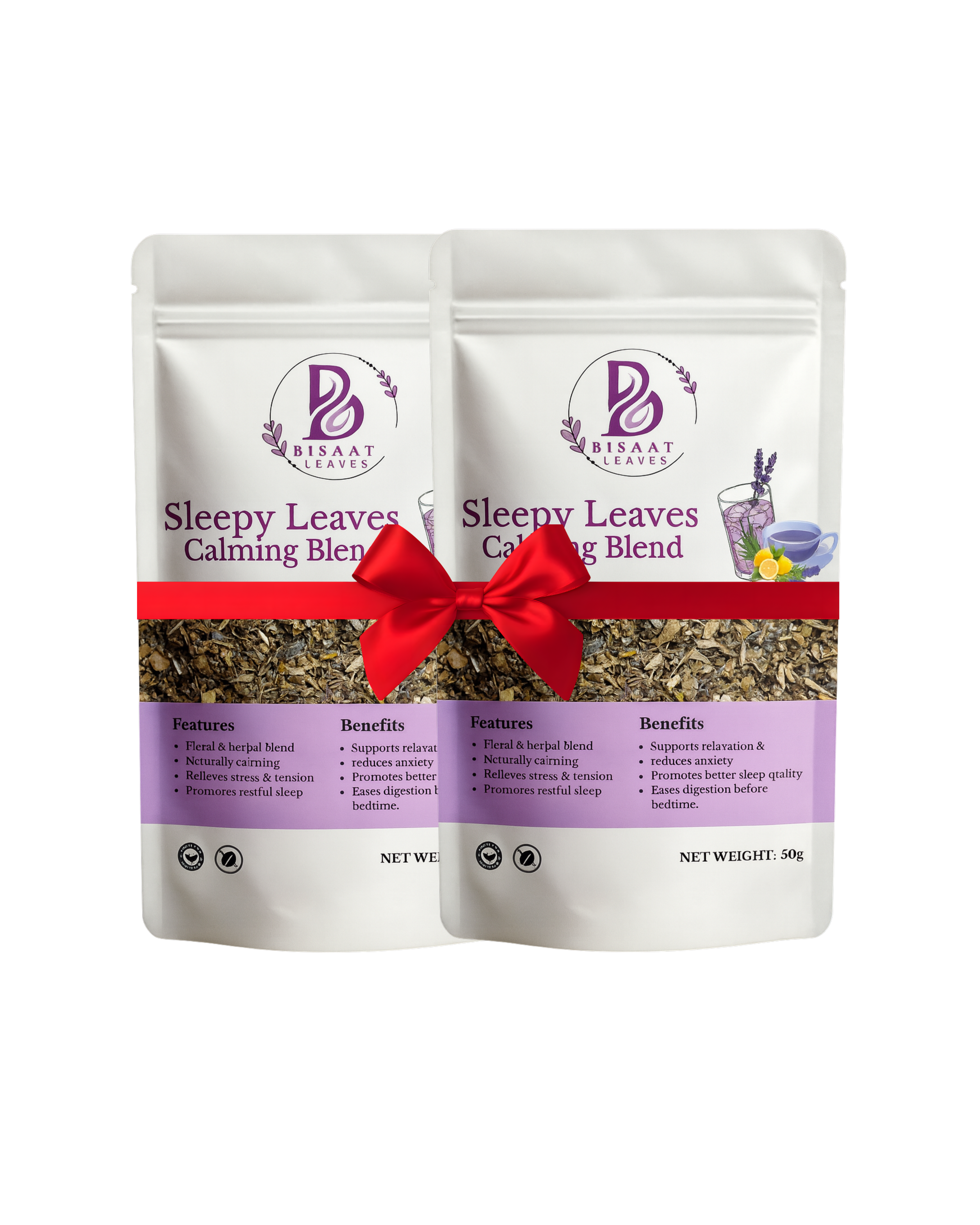 Sleepy Leaves pack of 2 