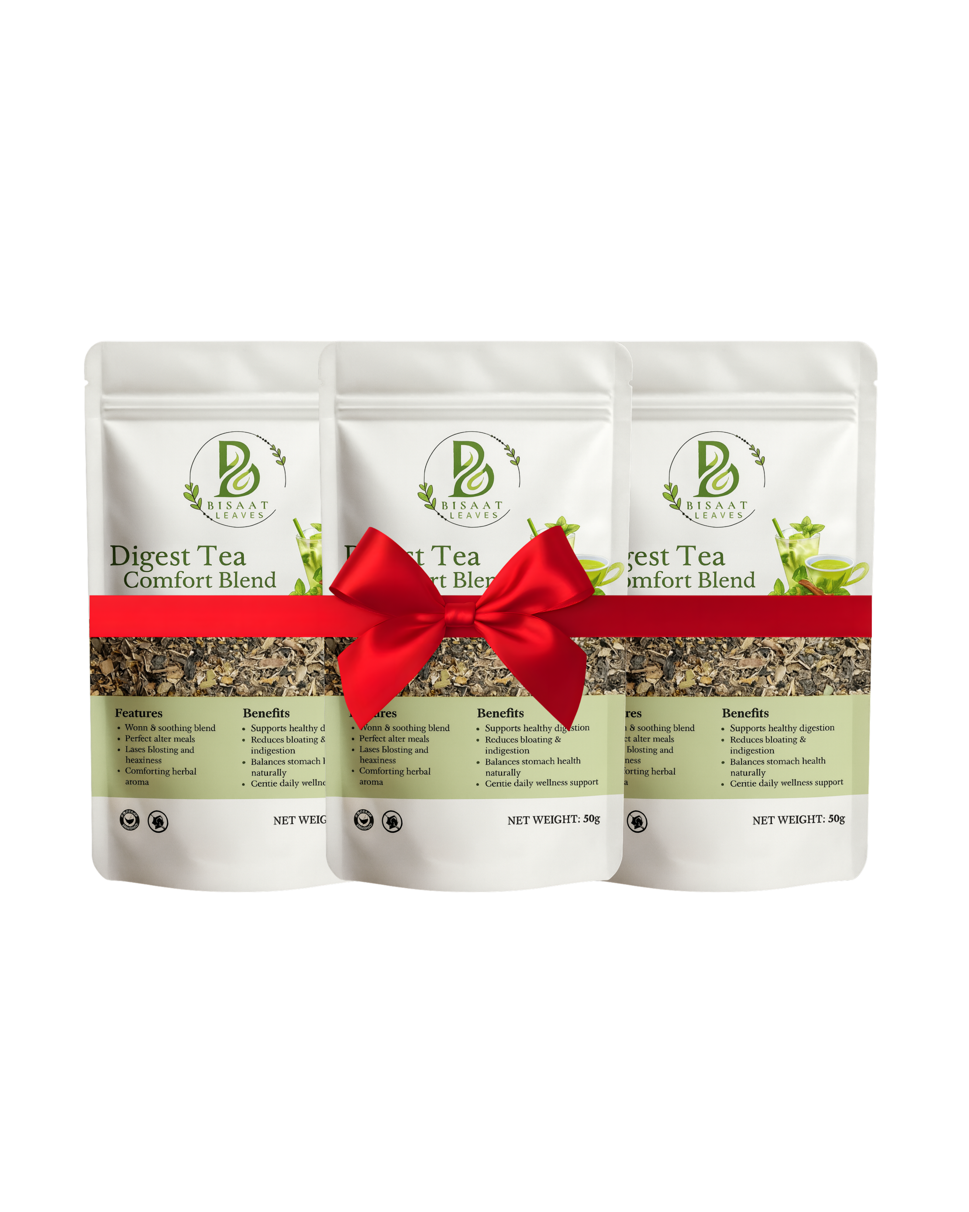 Digest Tea pack of 3