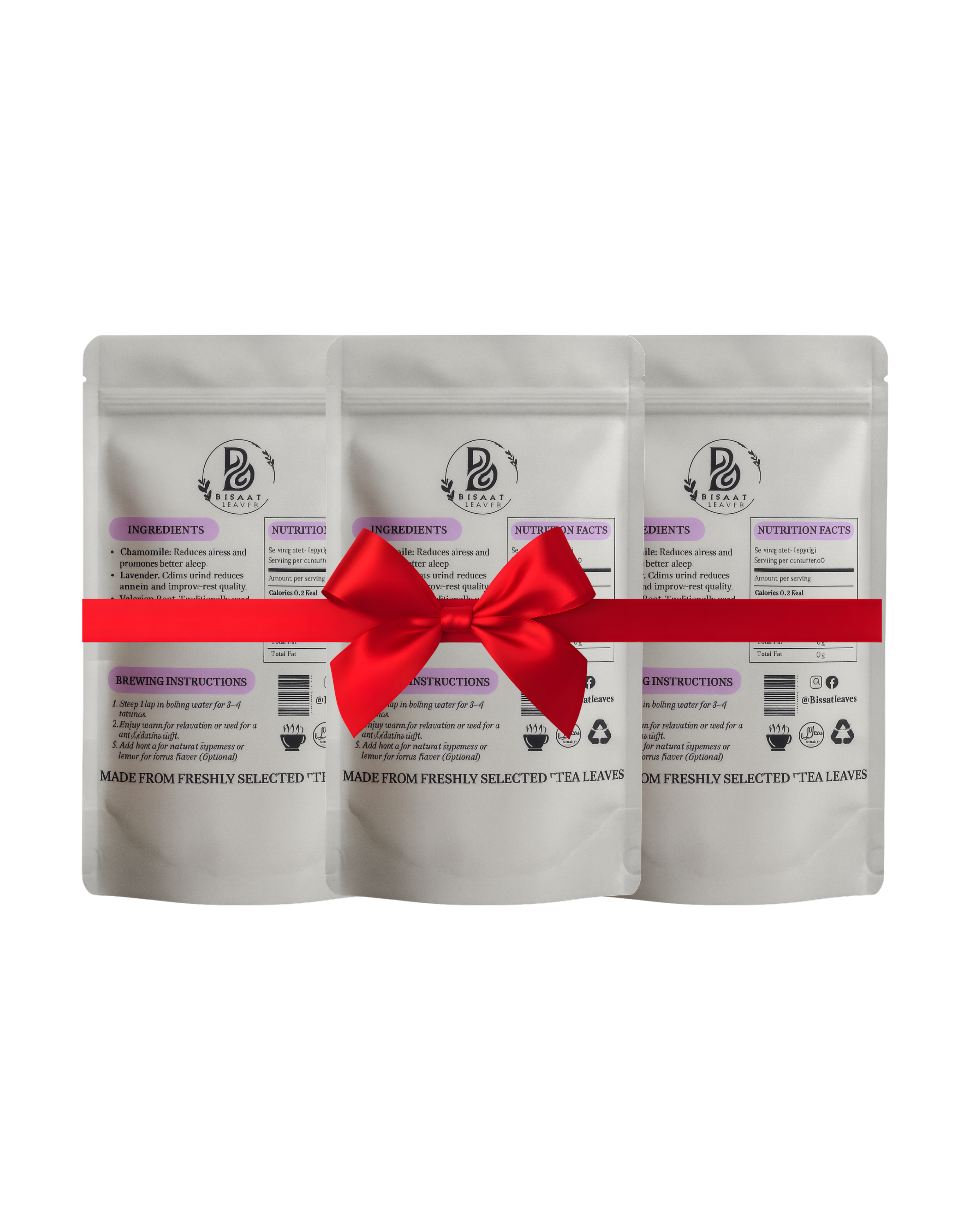 Sleepy Leaves pack of 3