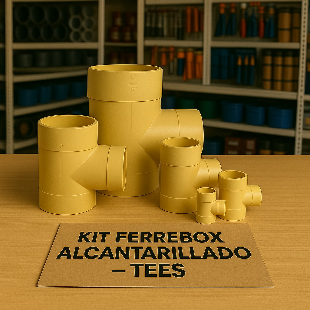 KIT FERREBOX ALCANTARILLADO – TEES