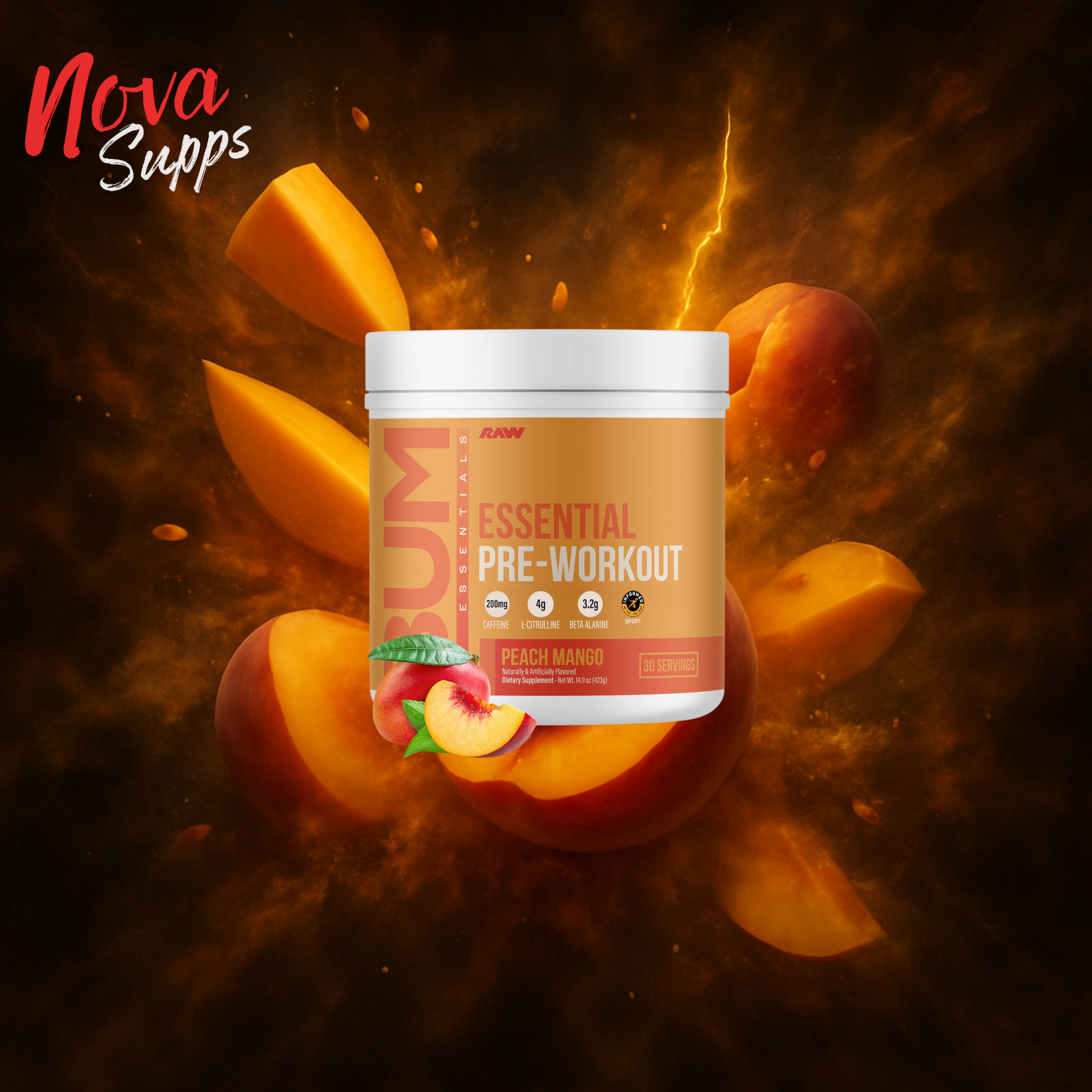 BUM PRE-WORKOUT 30 Servs