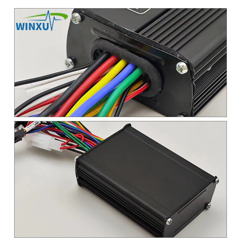 36V 48V 60V 52V E-bike Brushless Motor Controller with S866 LCD Color Display