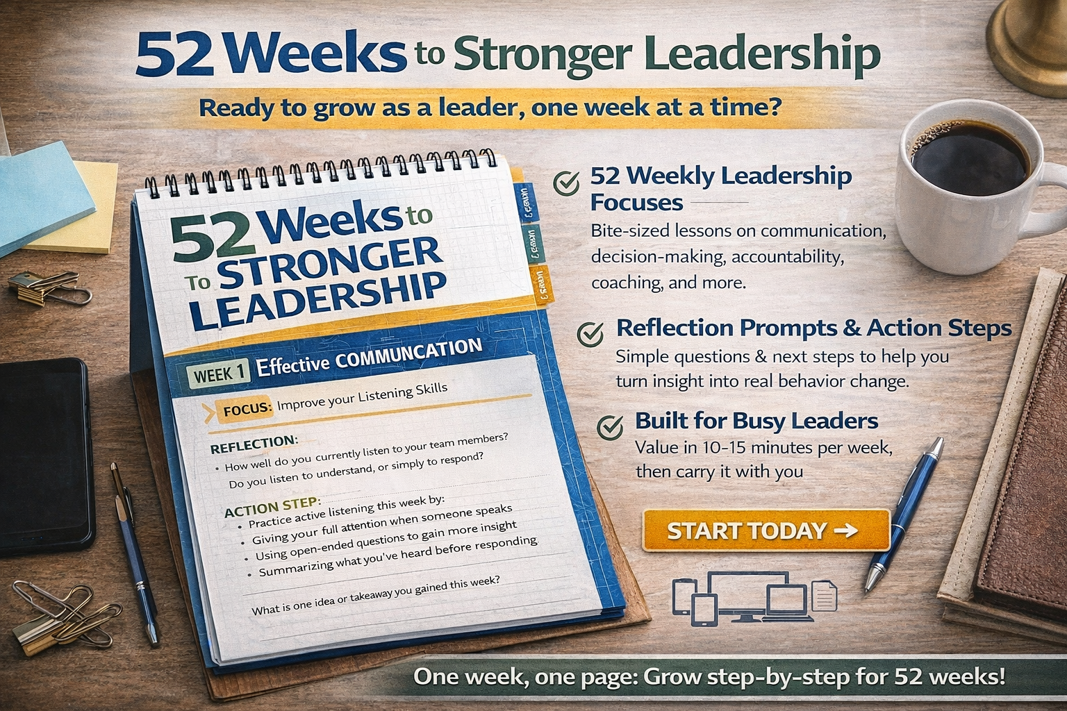 52 Week Maintenance Leadership Course