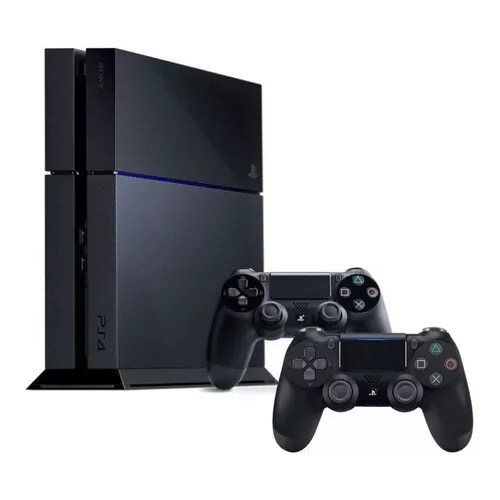 Playstation 4 (Fat) + 2 Controles + 1 Jogo da sua escolha!