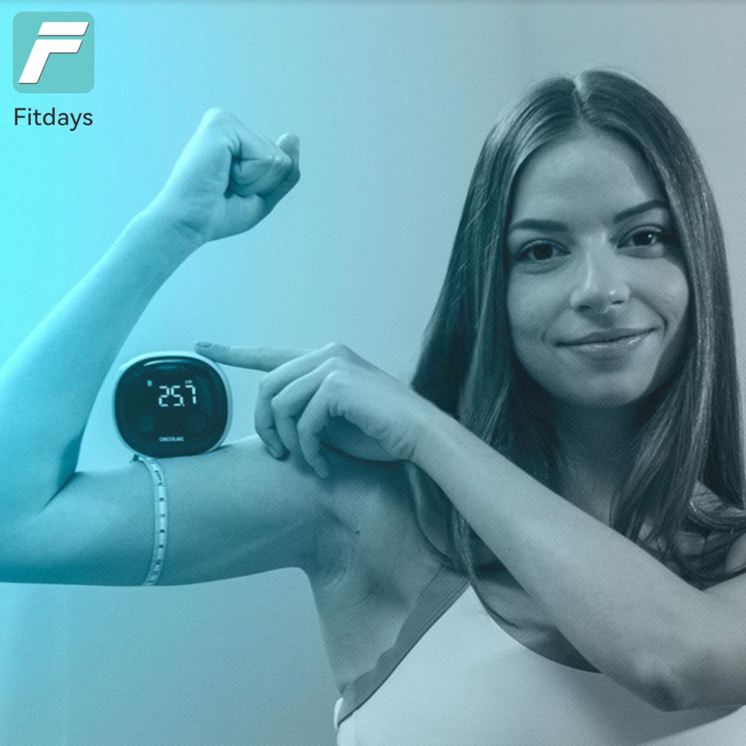 Ruban de mesure connecté Fitdays