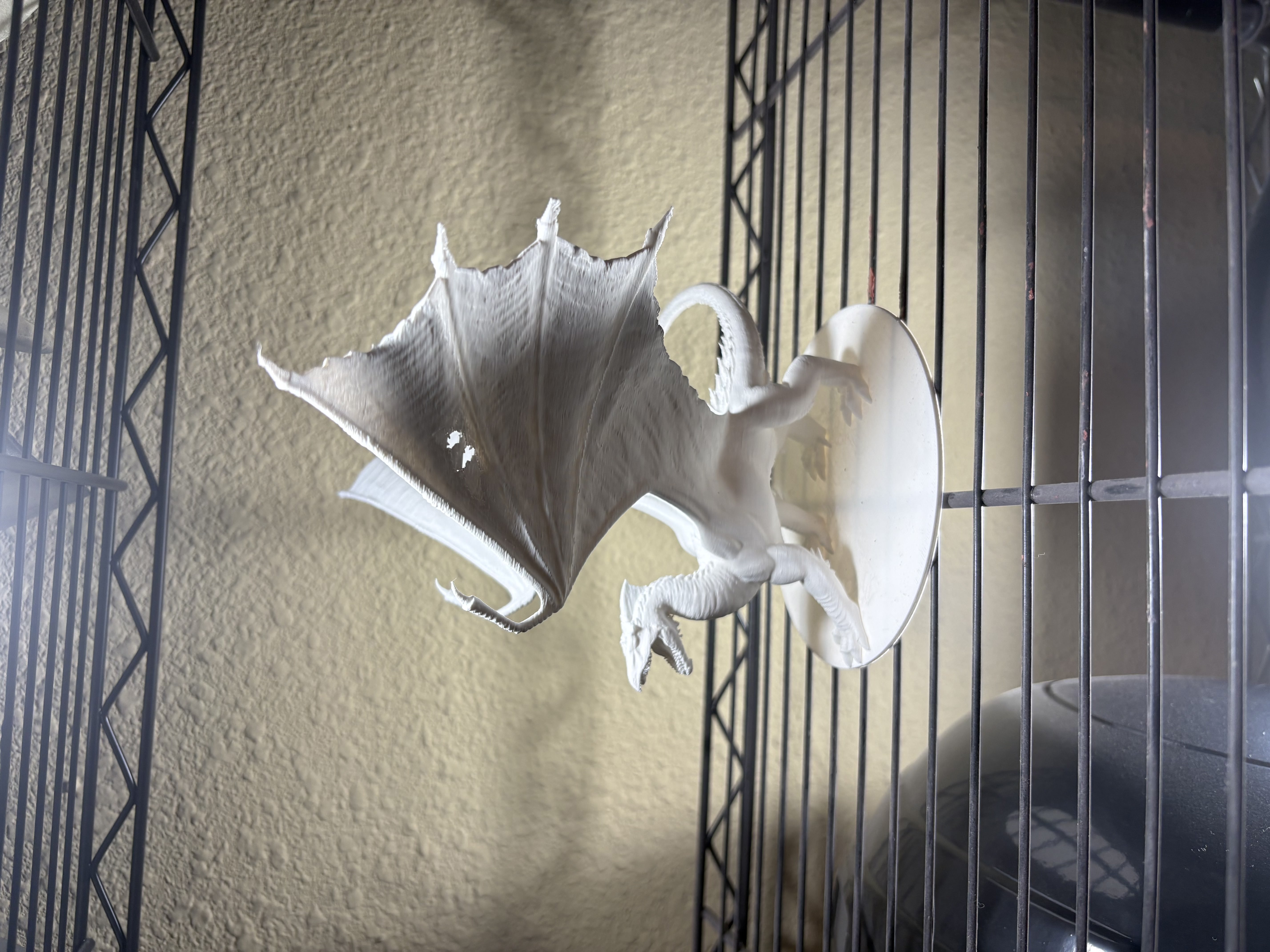 3D Printed Dragon Figurine