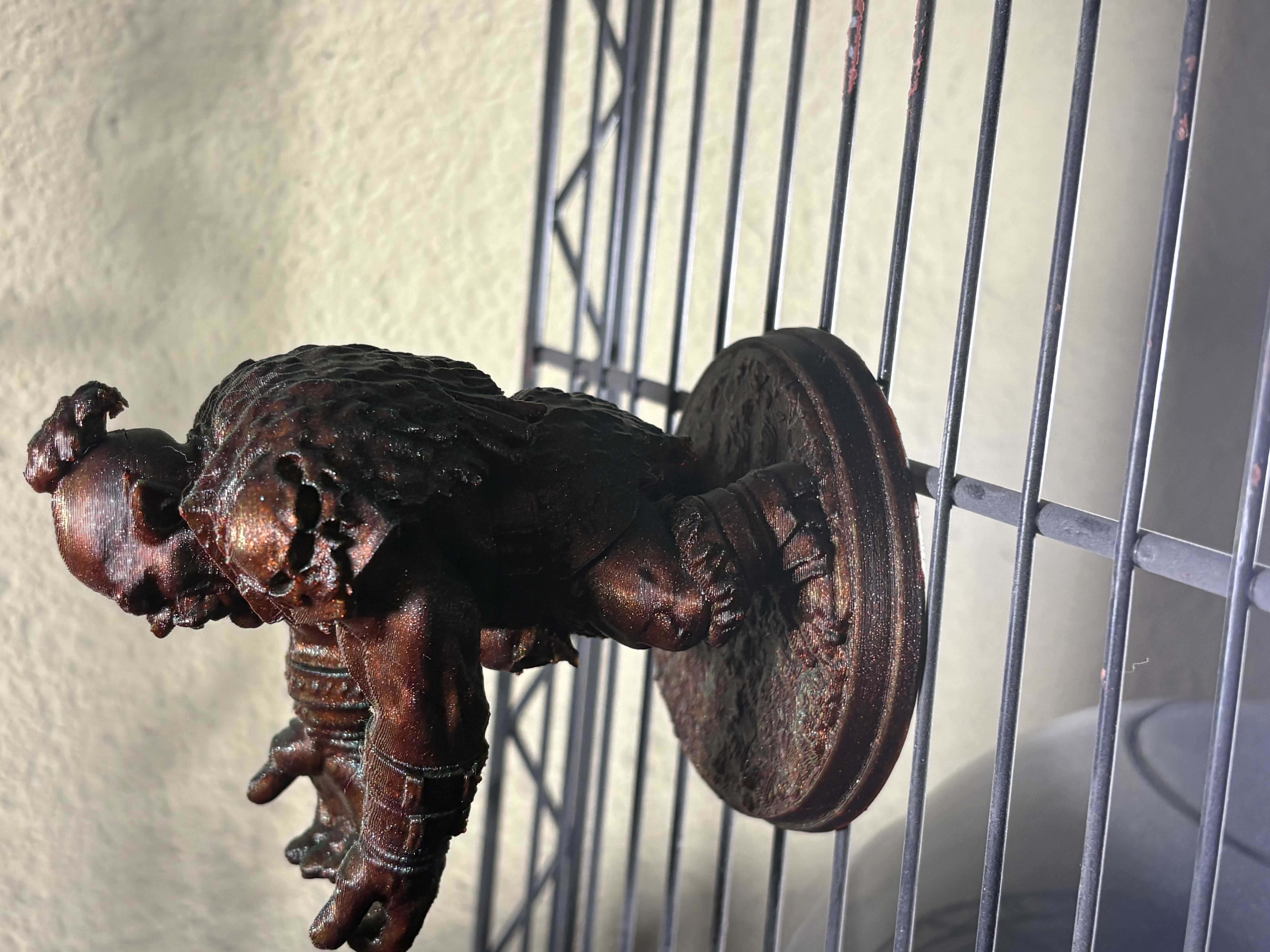 Orc Warrior Figurine/ Orc Pen Holder