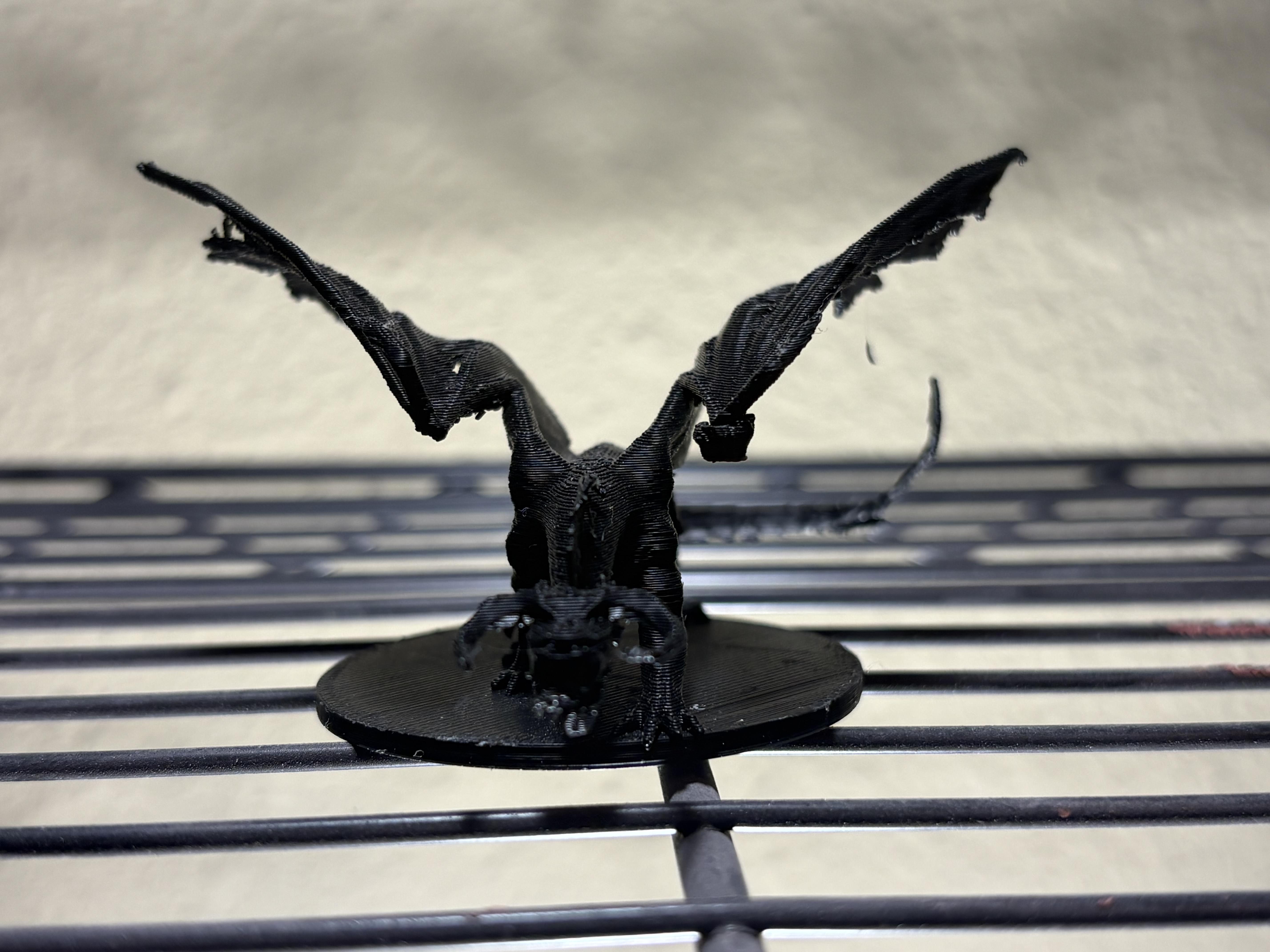 Black Dragon Figurine