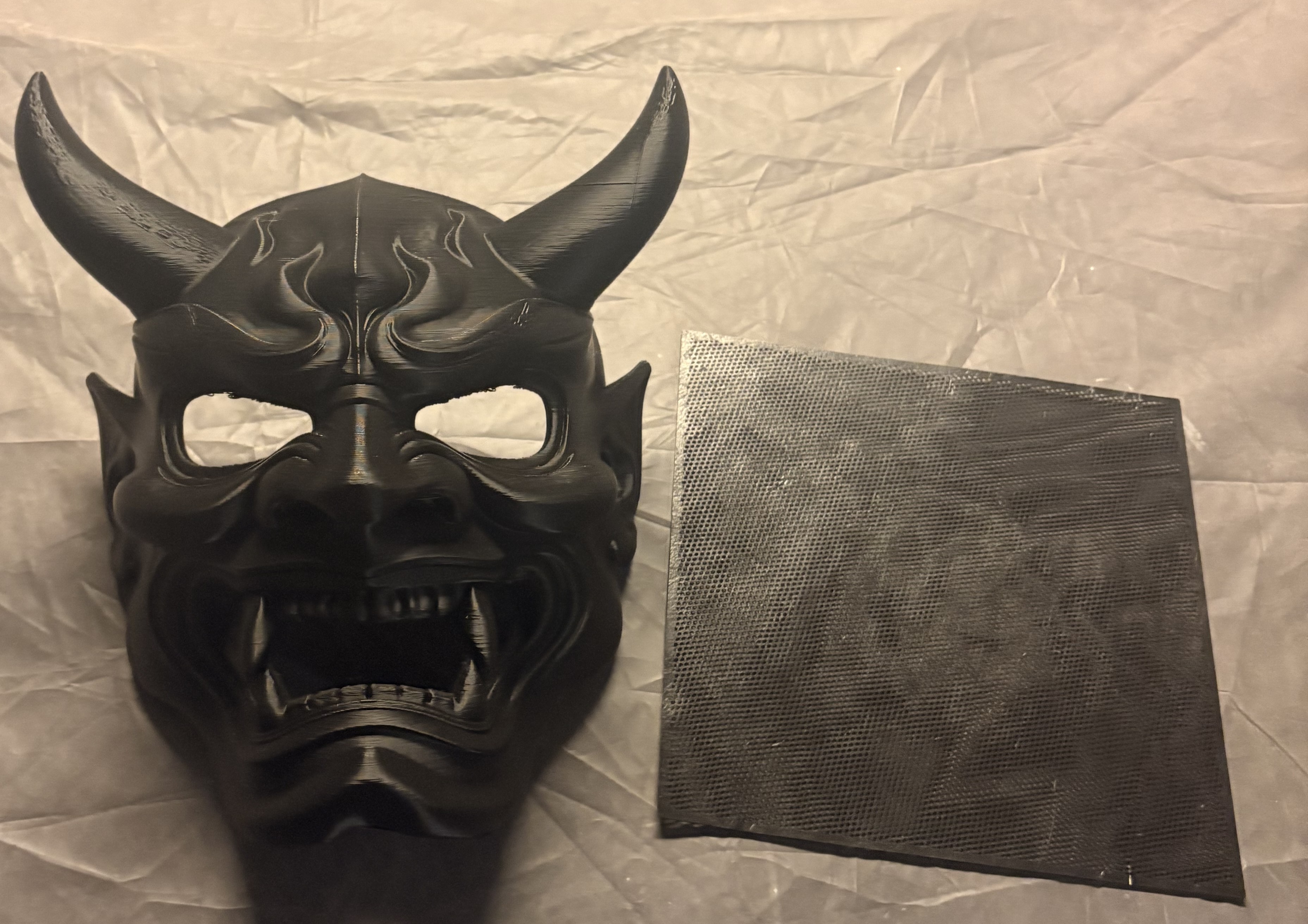Jermaine's Custom Order Oni Mask D.I.Y Kit 