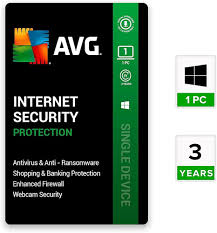 AVG Internet Security Protection (3 Years, 1 PC)
