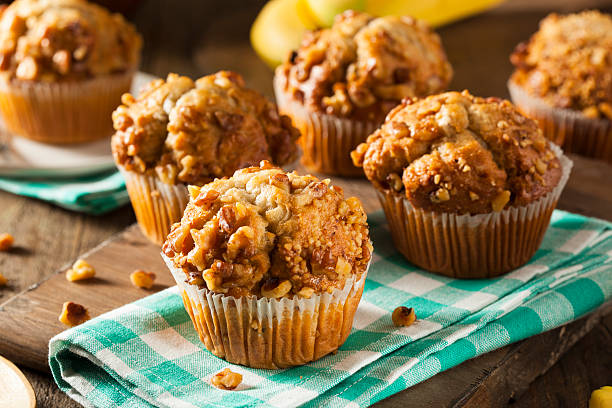 Muffins de Banano y Nuez