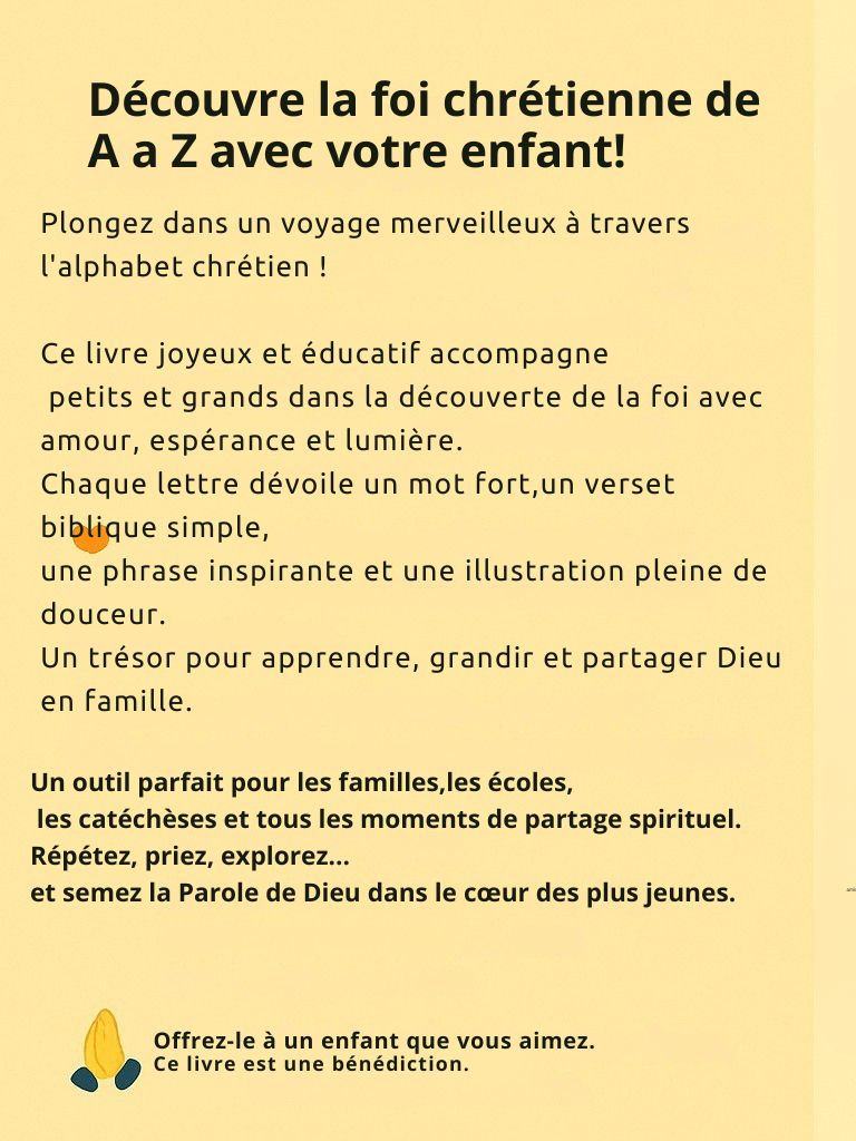 Mon Abécédaire Chrétien