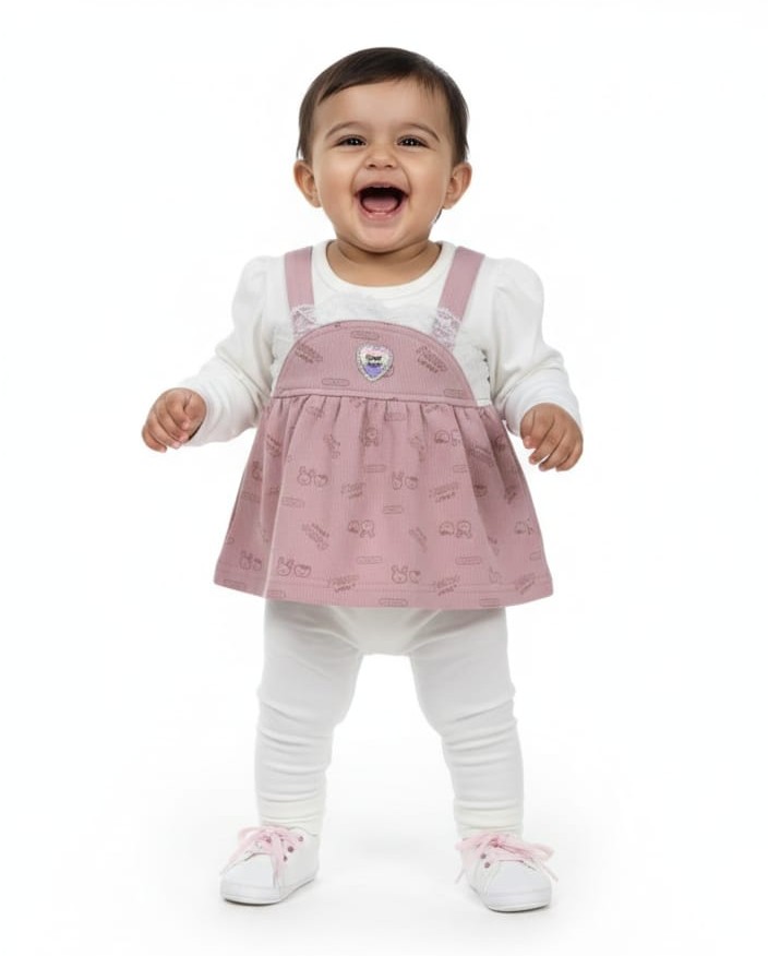 Cozy Dress for Little Princess