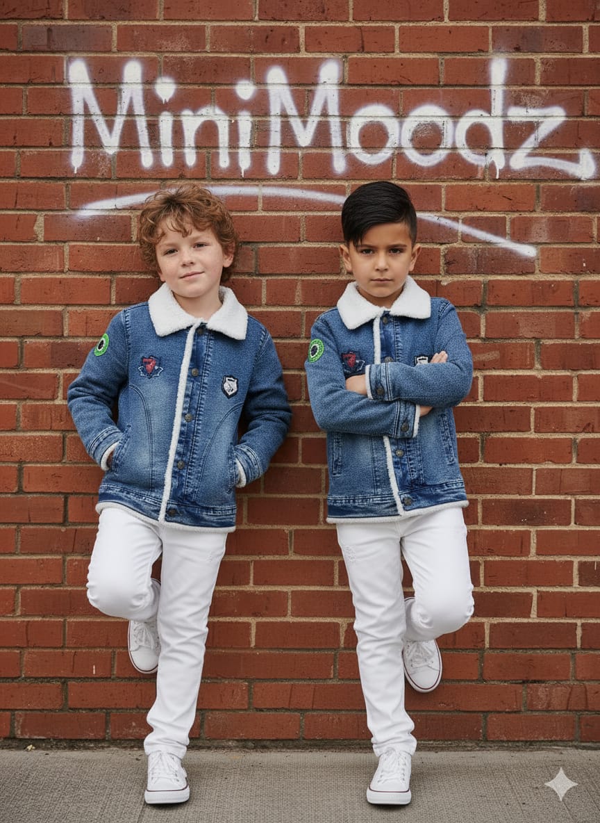 Premium Quality Denim Jackets for Boys