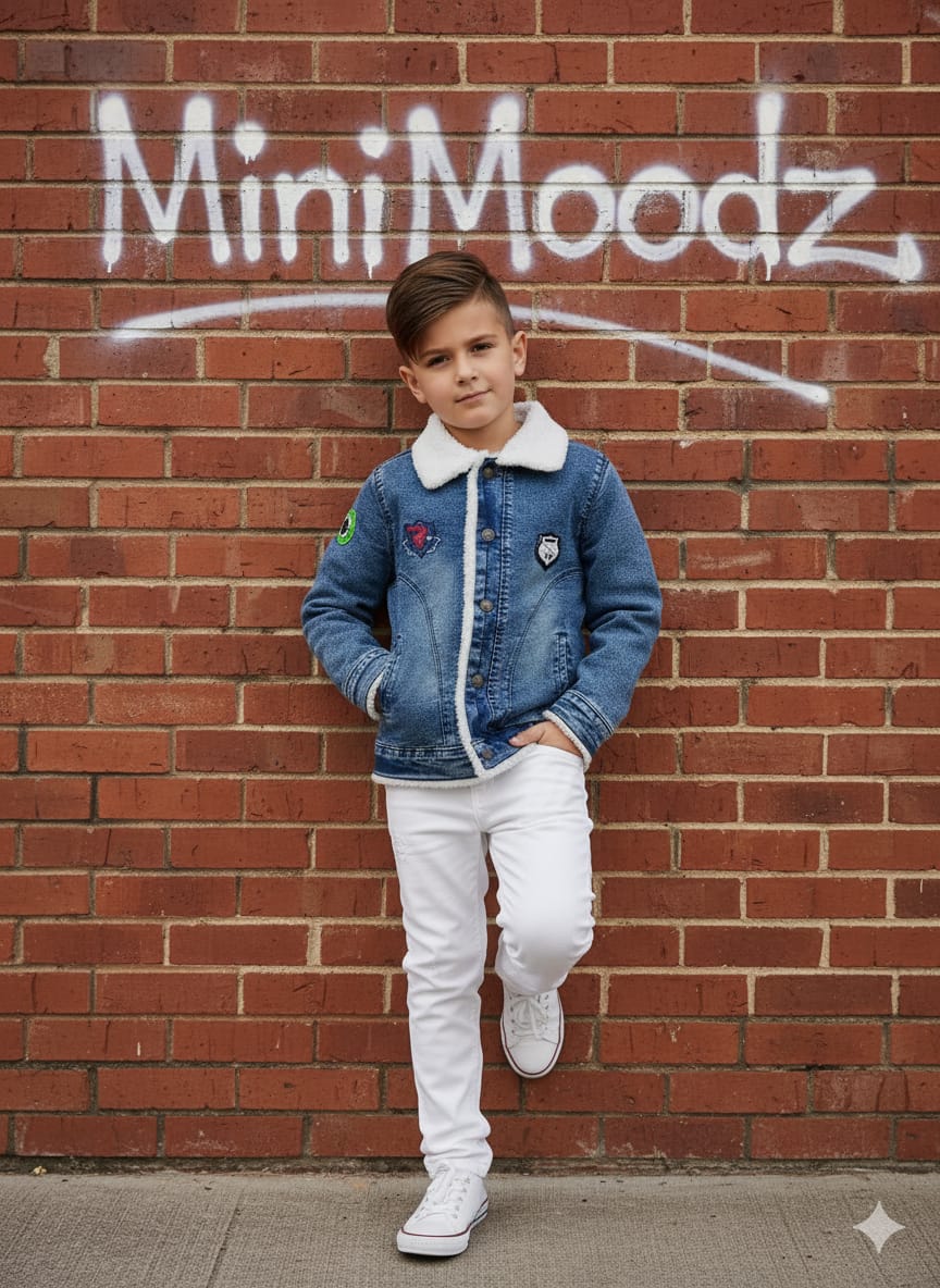 Premium Quality Denim Jackets for Boys