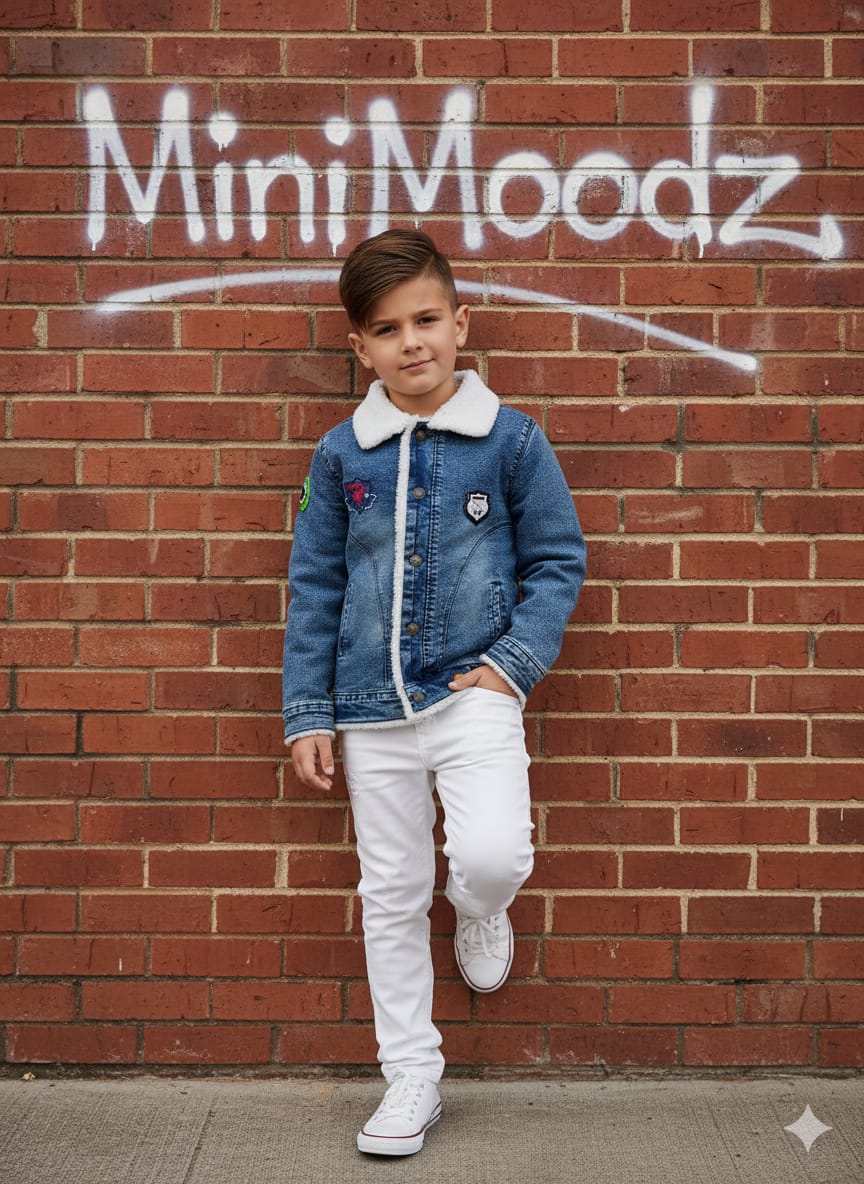 Premium Quality Denim Jackets for Boys