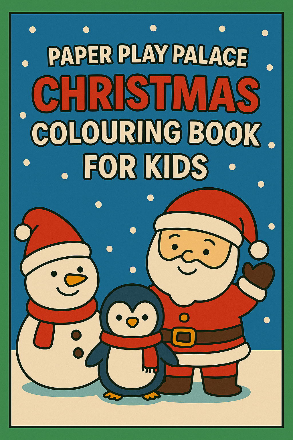 Christmas Colouring Book for Kids (Age 2-6)