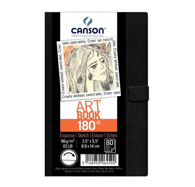 Canson Art Book 8,9cm x 14cm 96g/m² 80 feuilles