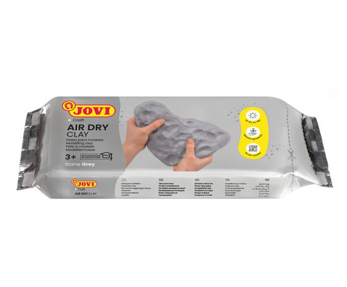 AIR DRY CLAY Pâte à modeler autodurcissante Jovi 1 kg Gris