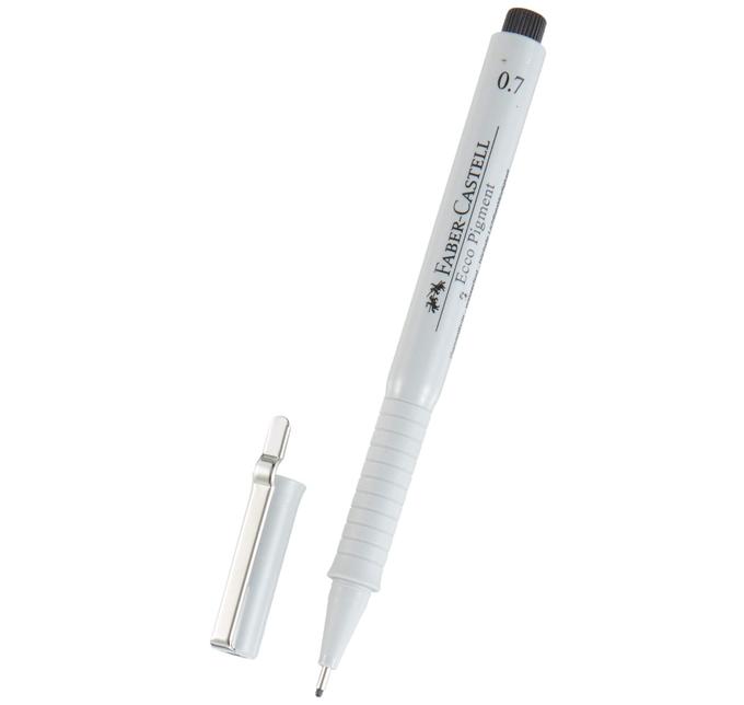 Ecco pigment Faber-Castell noir 0.7