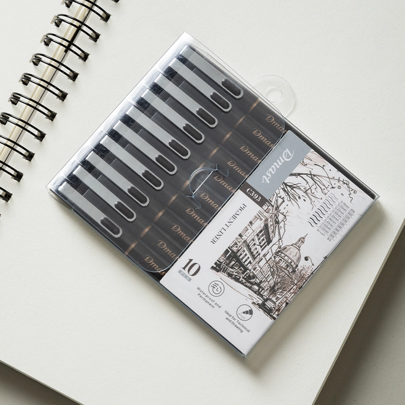 Set de 10 feutres pigments Dmast