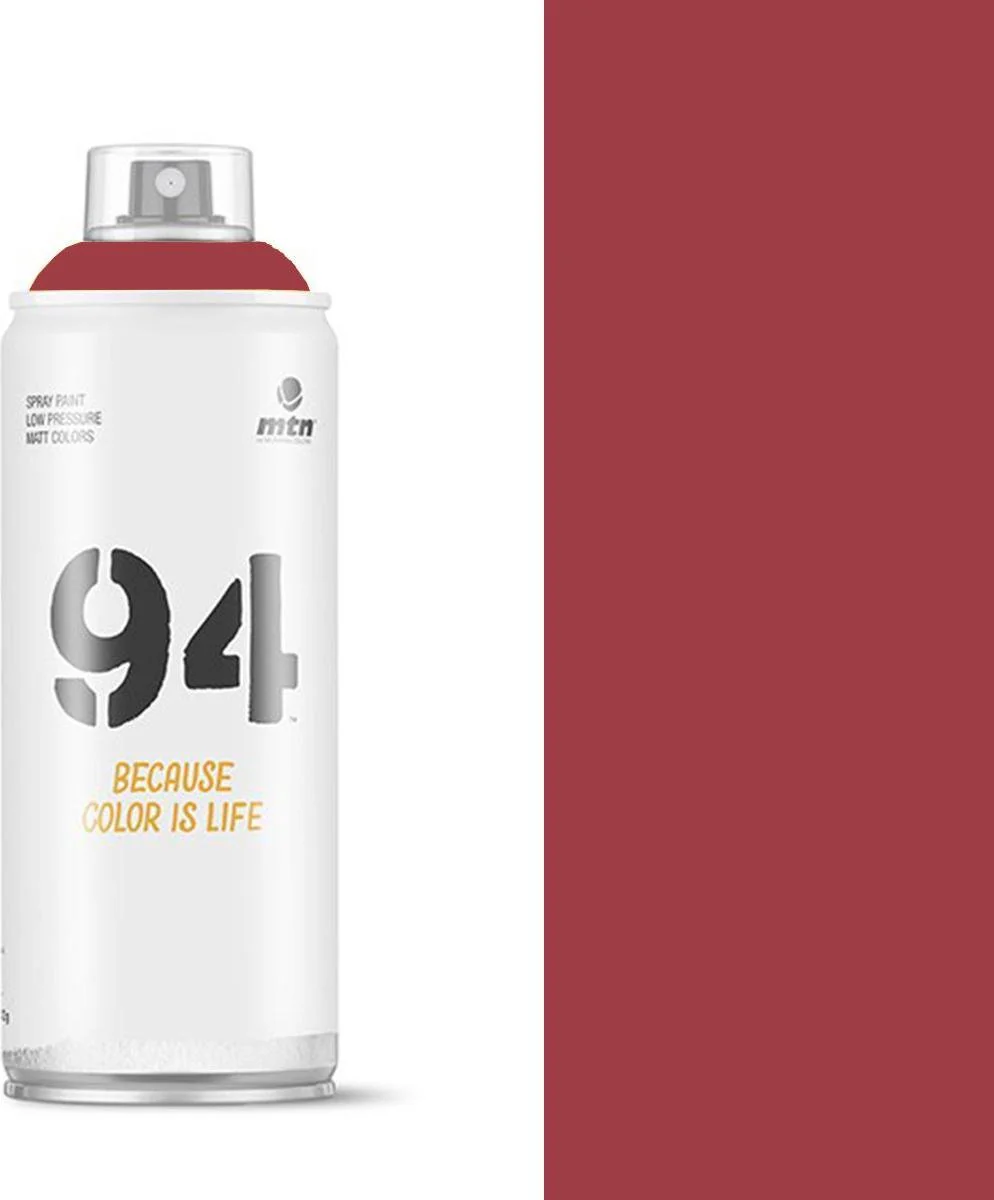 Bombe de peinture MTN 94 - Compact Red (400ml)