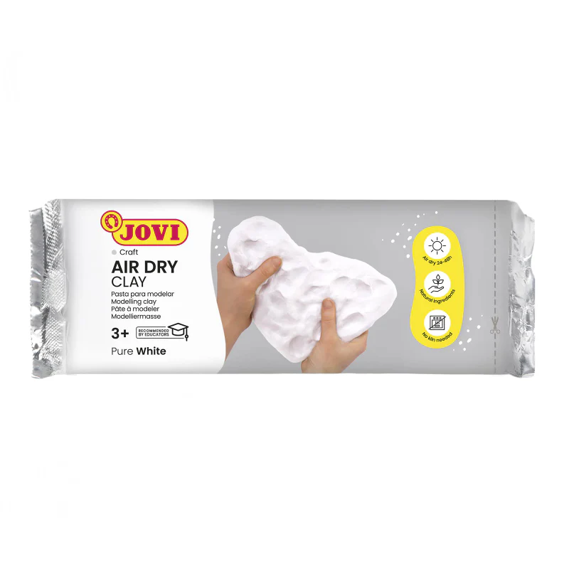 AIR DRY CLAY Pâte à modeler autodurcissante 500g Blanche