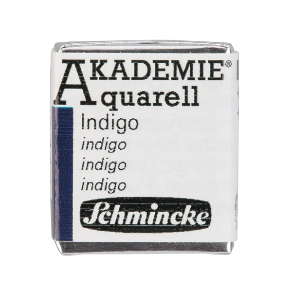 Akadémie Aquarelle 1/2 godet Indigo - SCHMINCKE