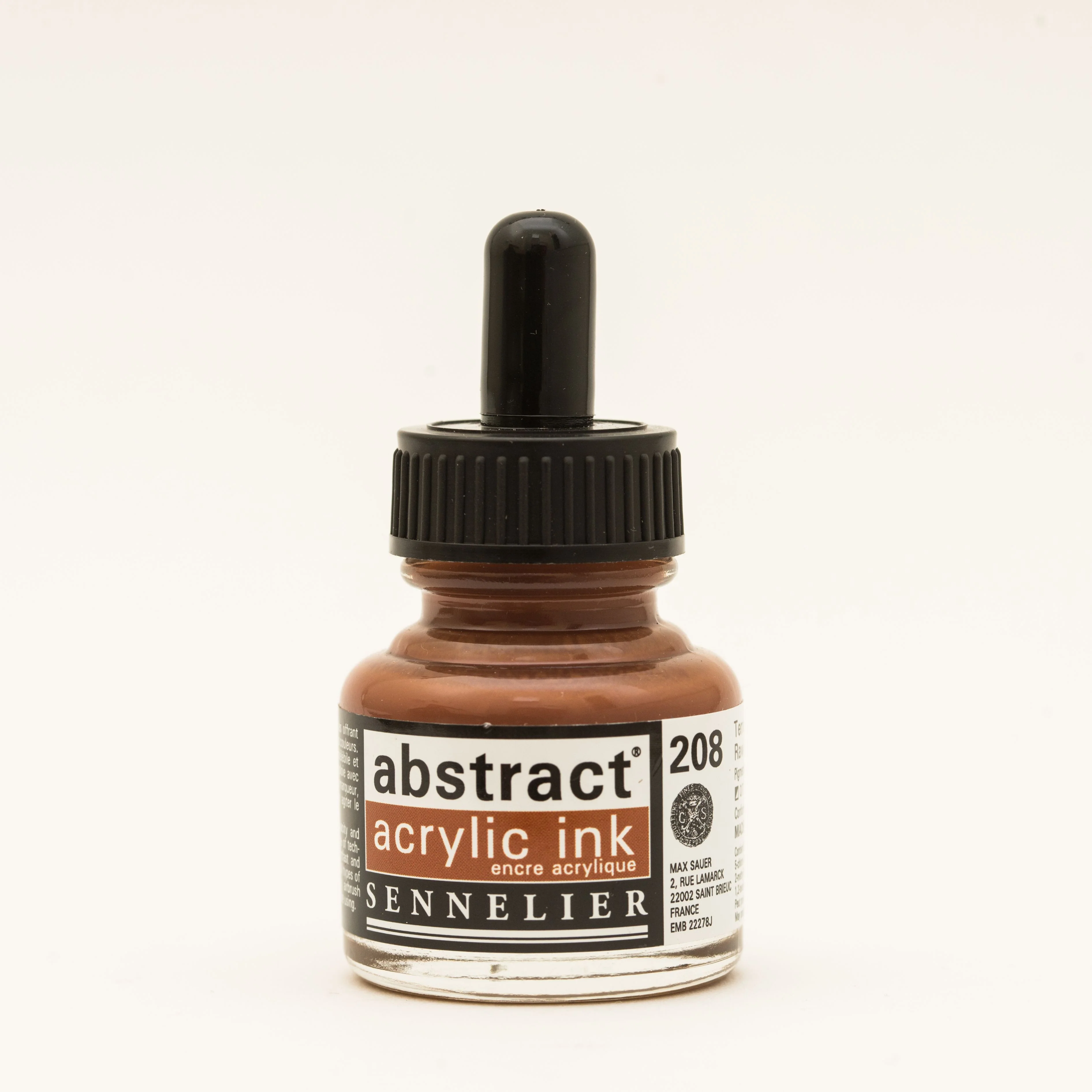 Abstract Encre Acrylique 30 ml - Terre de Sienne Naturelle