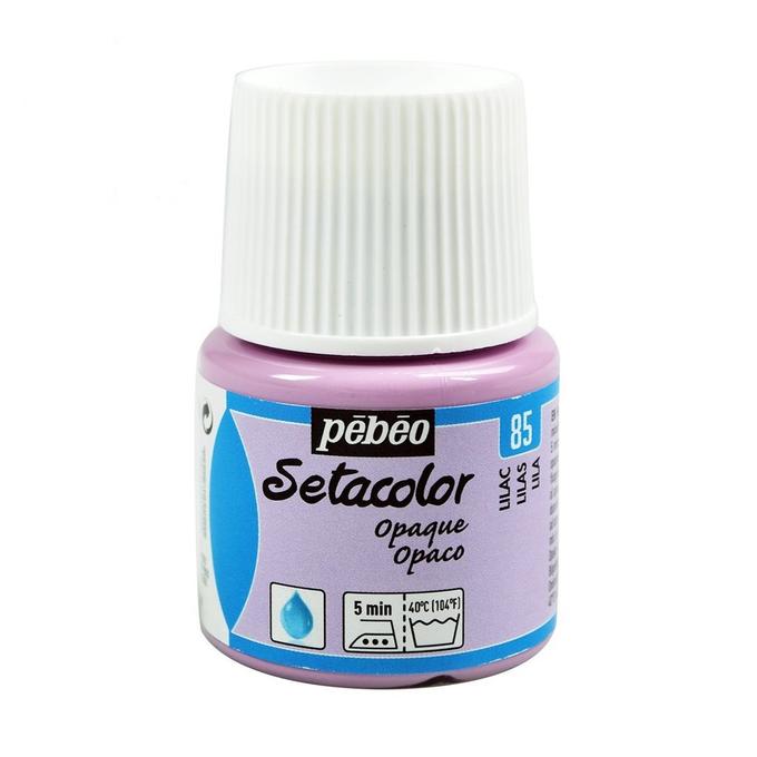 Peinture tissu setacolor Pebeo 45ml Lilas