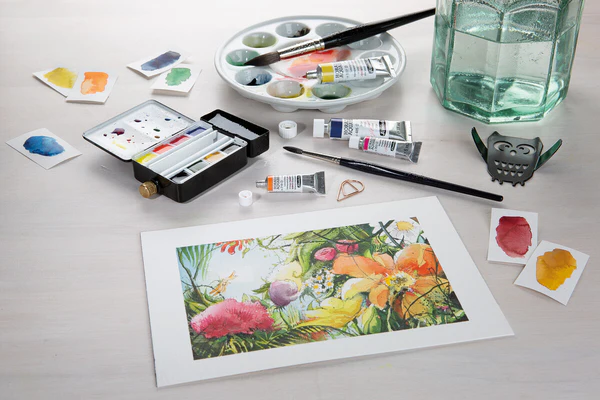 Boîte de peintures aquarelles Schmincke