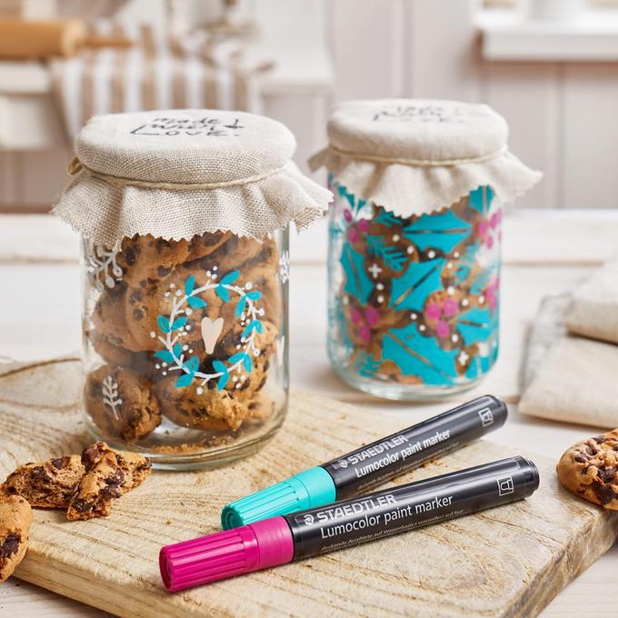 Boite de 6 marqueurs acryliques Staedtler pastels