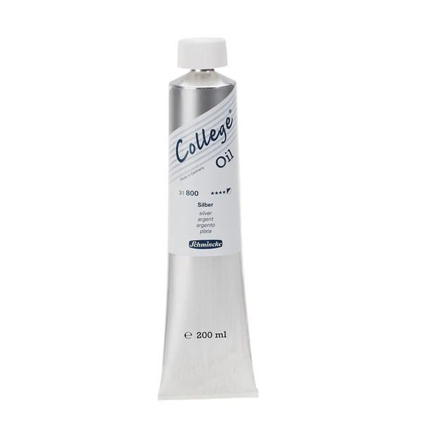 College Oil Argent 200 ml - SCHMINCKE