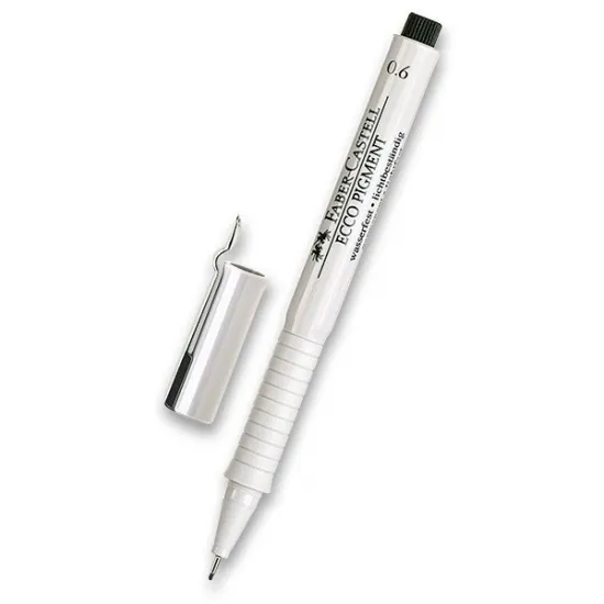 Ecco pigment Faber-Castell noir 0.6