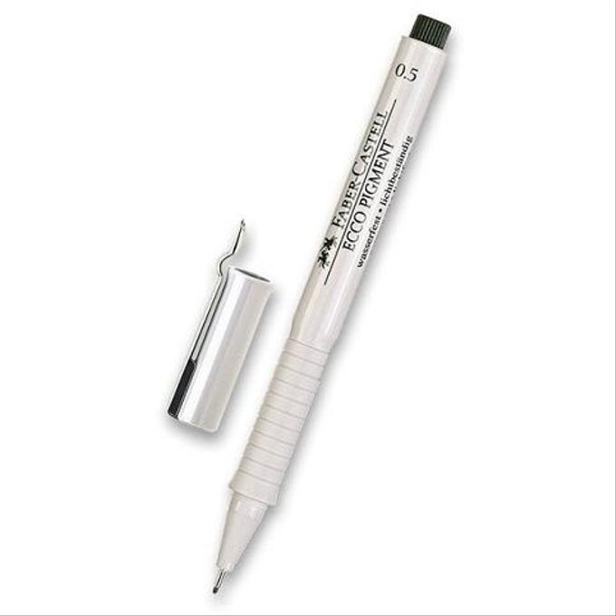 Ecco pigment Faber-Castell noir 0.5