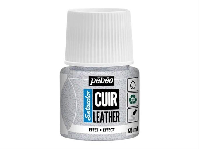 Peinture cuir Pebeo 45ml Paillette iridescent