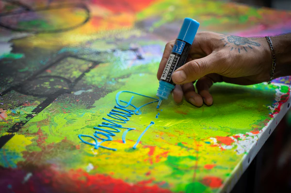 Liner acrylique Sennelier Mars Noir